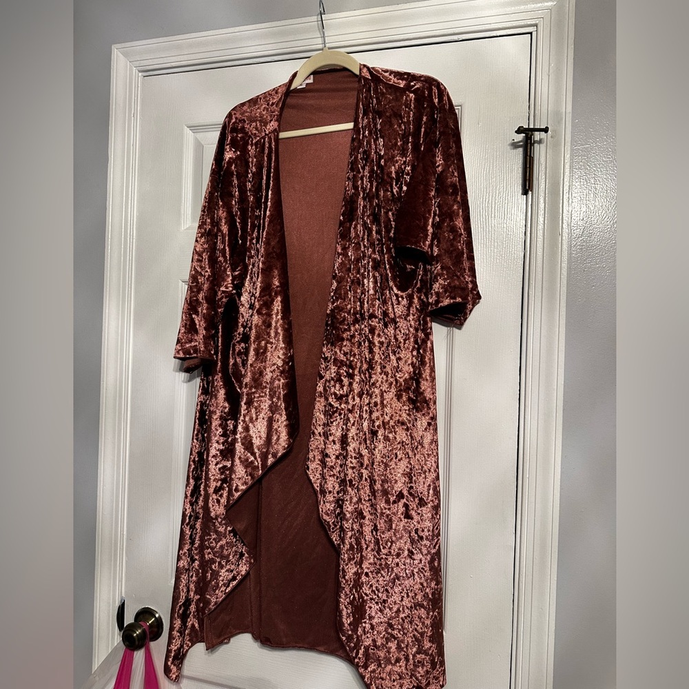 Velvet Cardigan